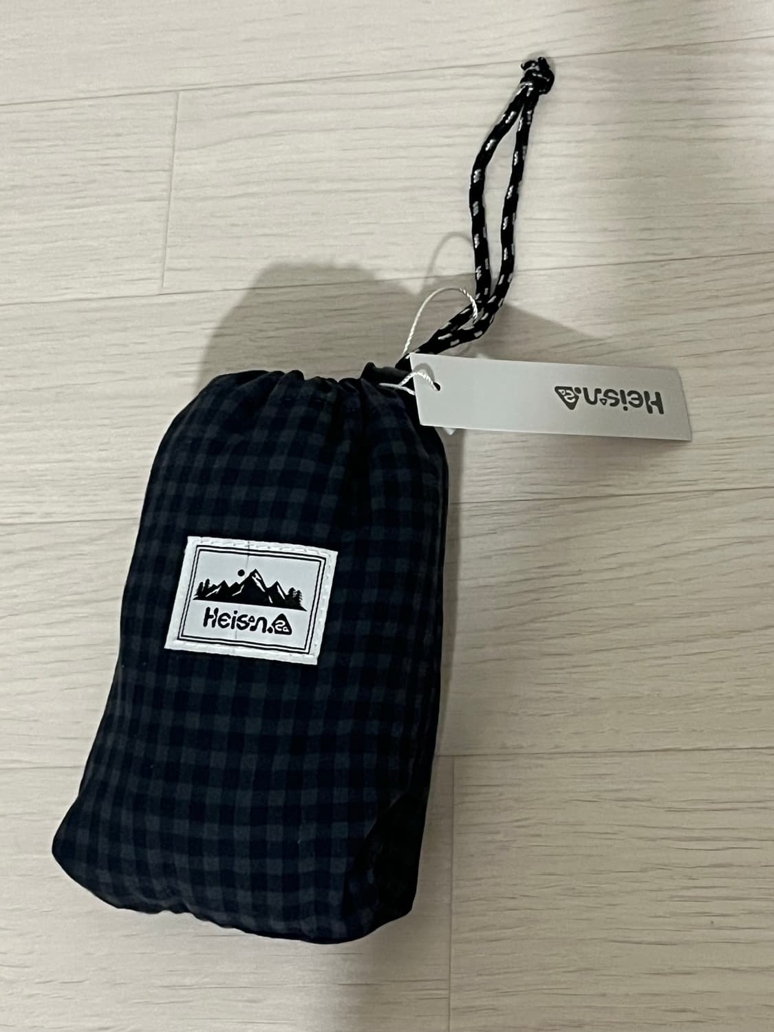 하이산 체크 백팩 상품이미지2