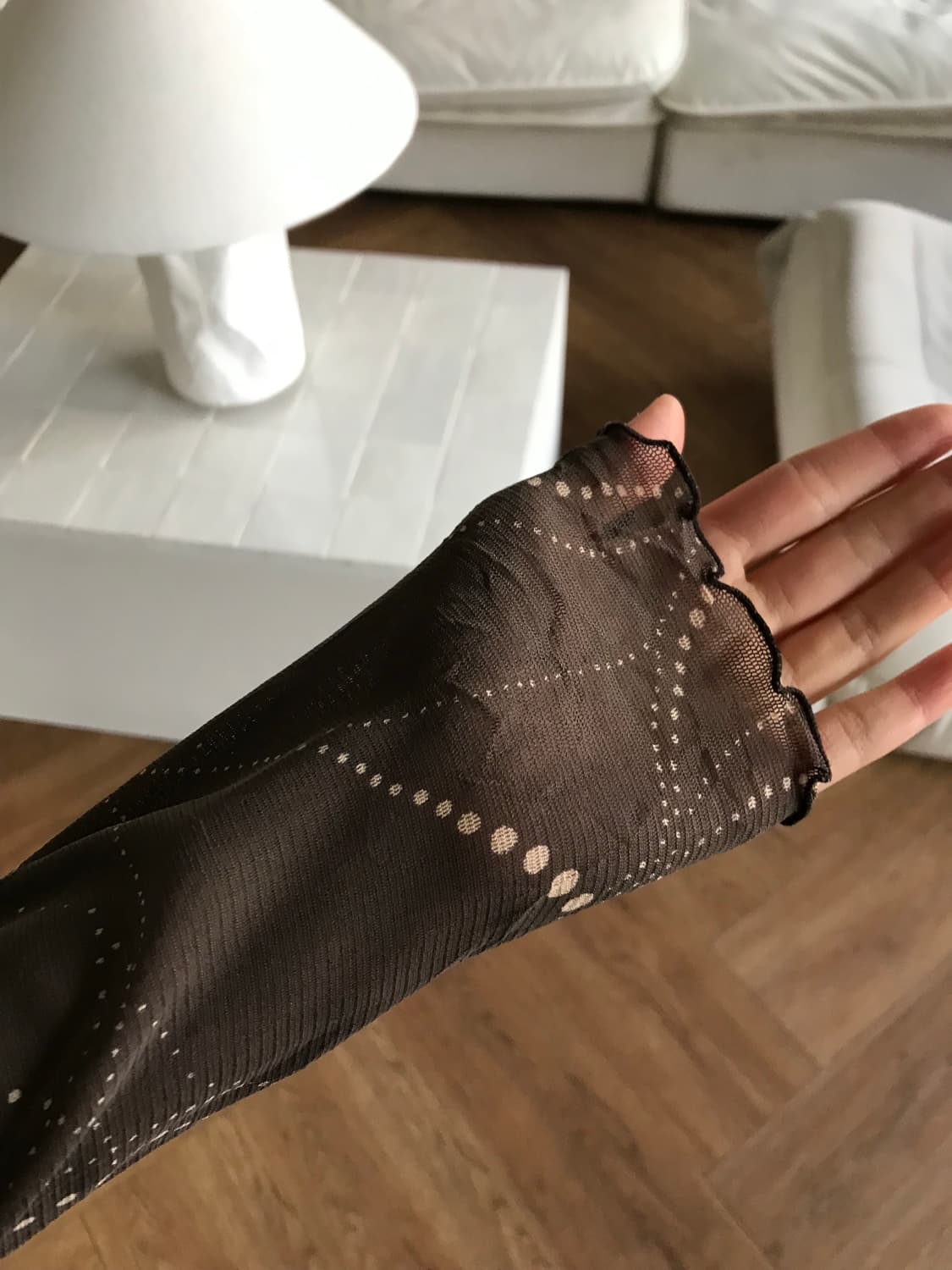 vintage pattern mash top 상품이미지5