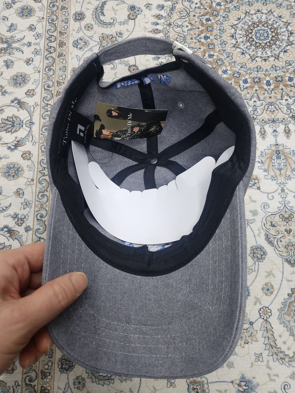 (새상품) 투또디메 피그먼트 스웨이드 패치 볼캡 상품이미지7