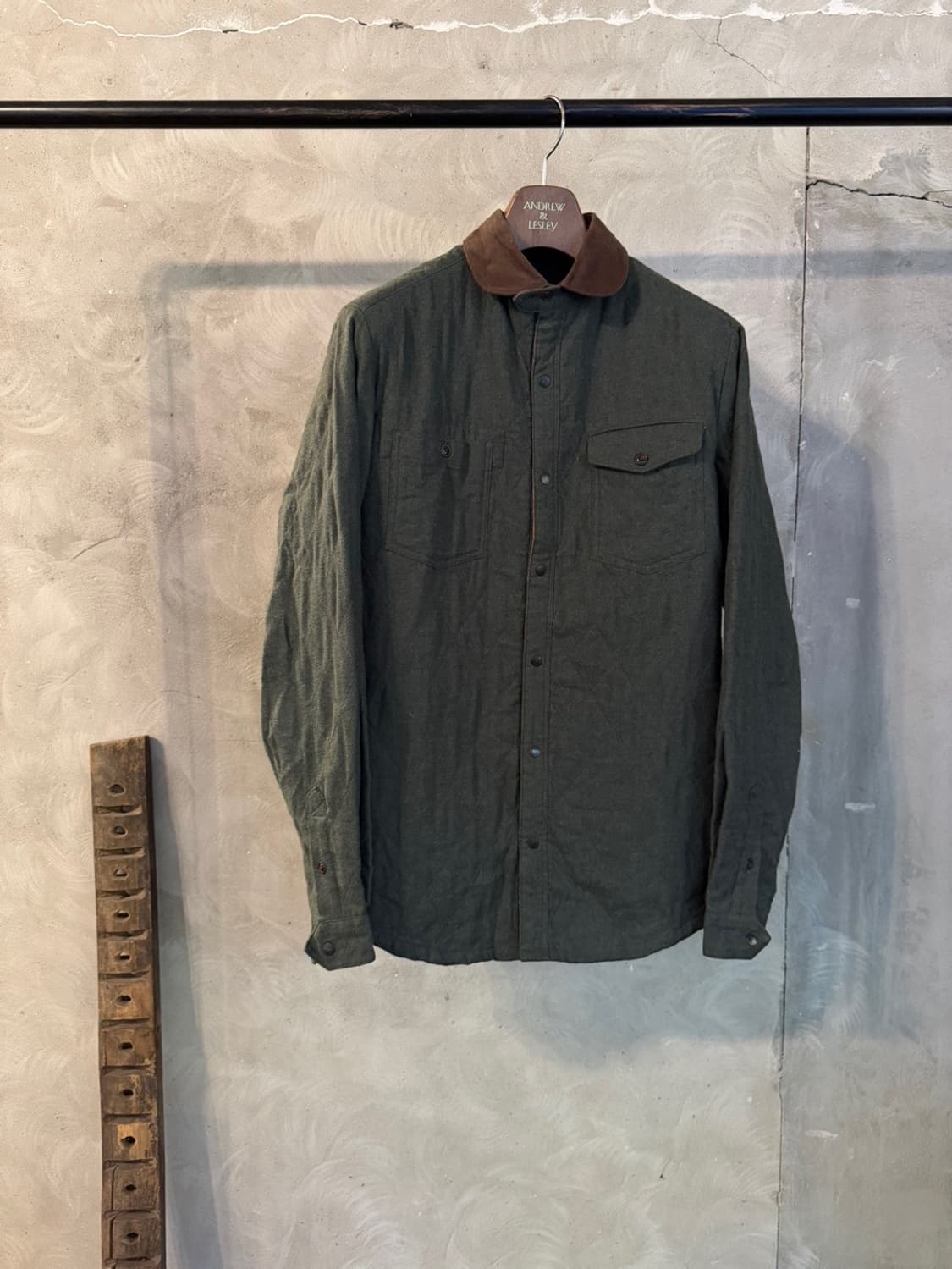 바버 아웃도어 셔츠 슬림100 상품이미지3