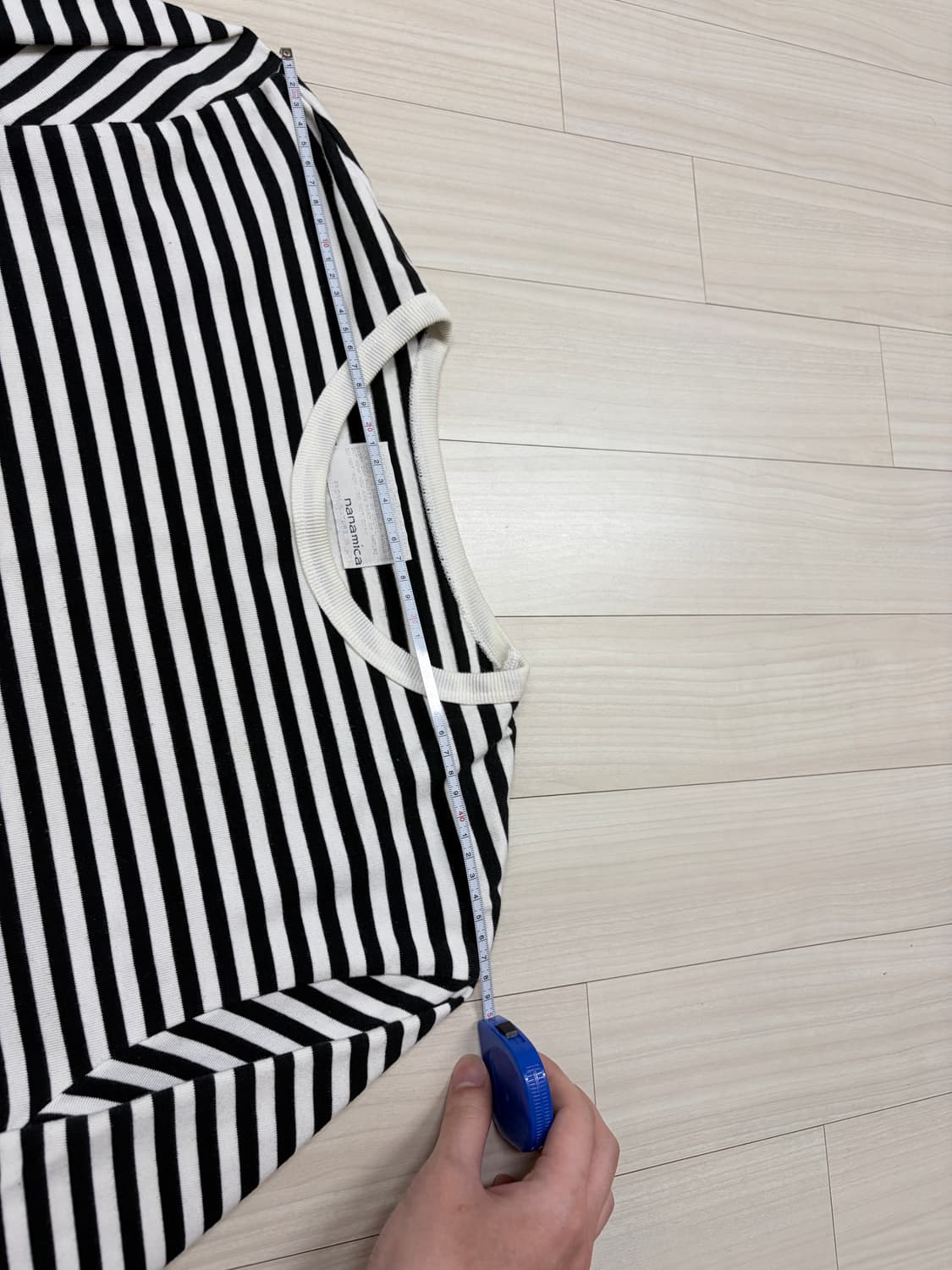 나나미카 쿨맥스 스트라이프 롱슬리브 긴팔 티셔츠 상품이미지5