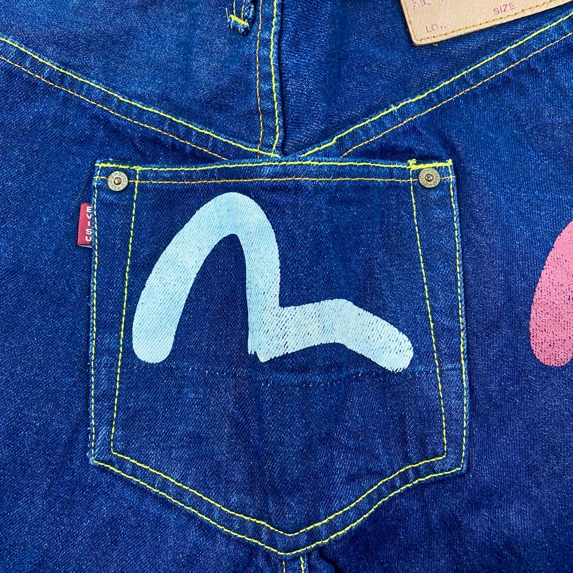 에비수 일판 멀티 스트레이트 데님 진 (28) 상품이미지7