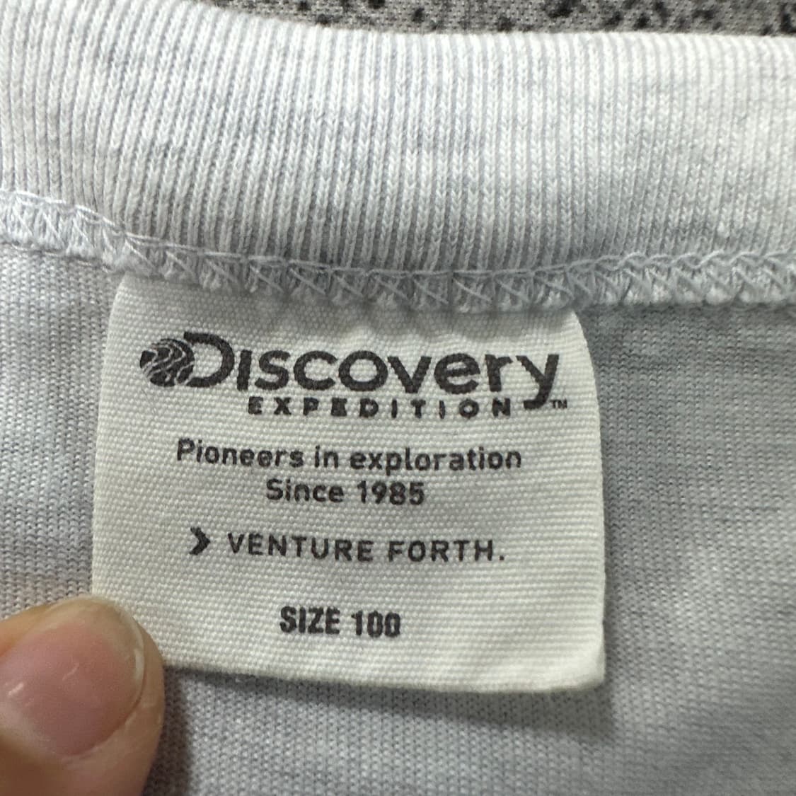 ✨ (바배) 디스커버리 익스페디션 멜란지 그레이 반팔티  상품이미지3
