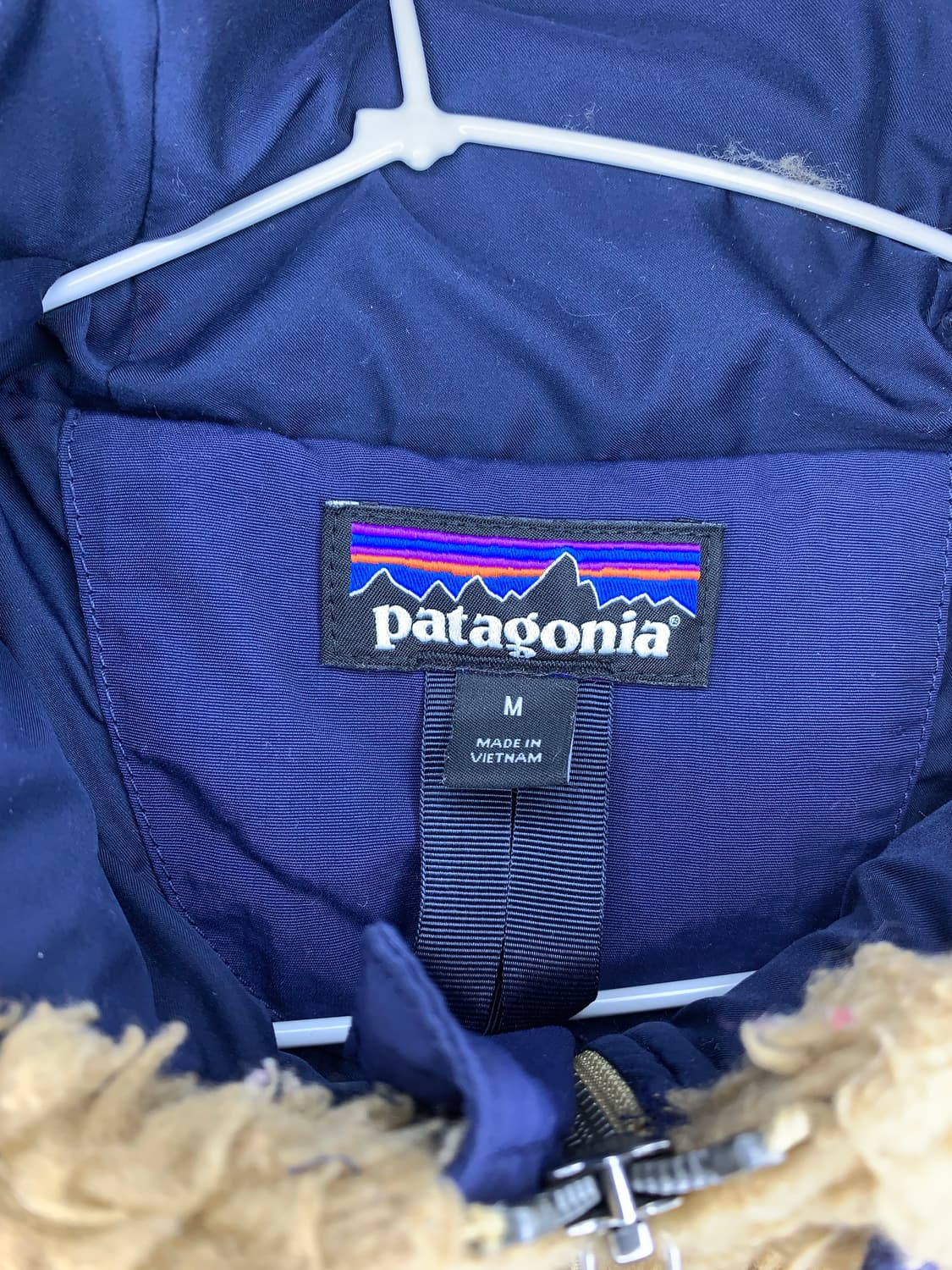 파타고니아 더스티 메사 파카 여성용 미디엄 사이즈 네스트 브라운 색상 상품이미지5