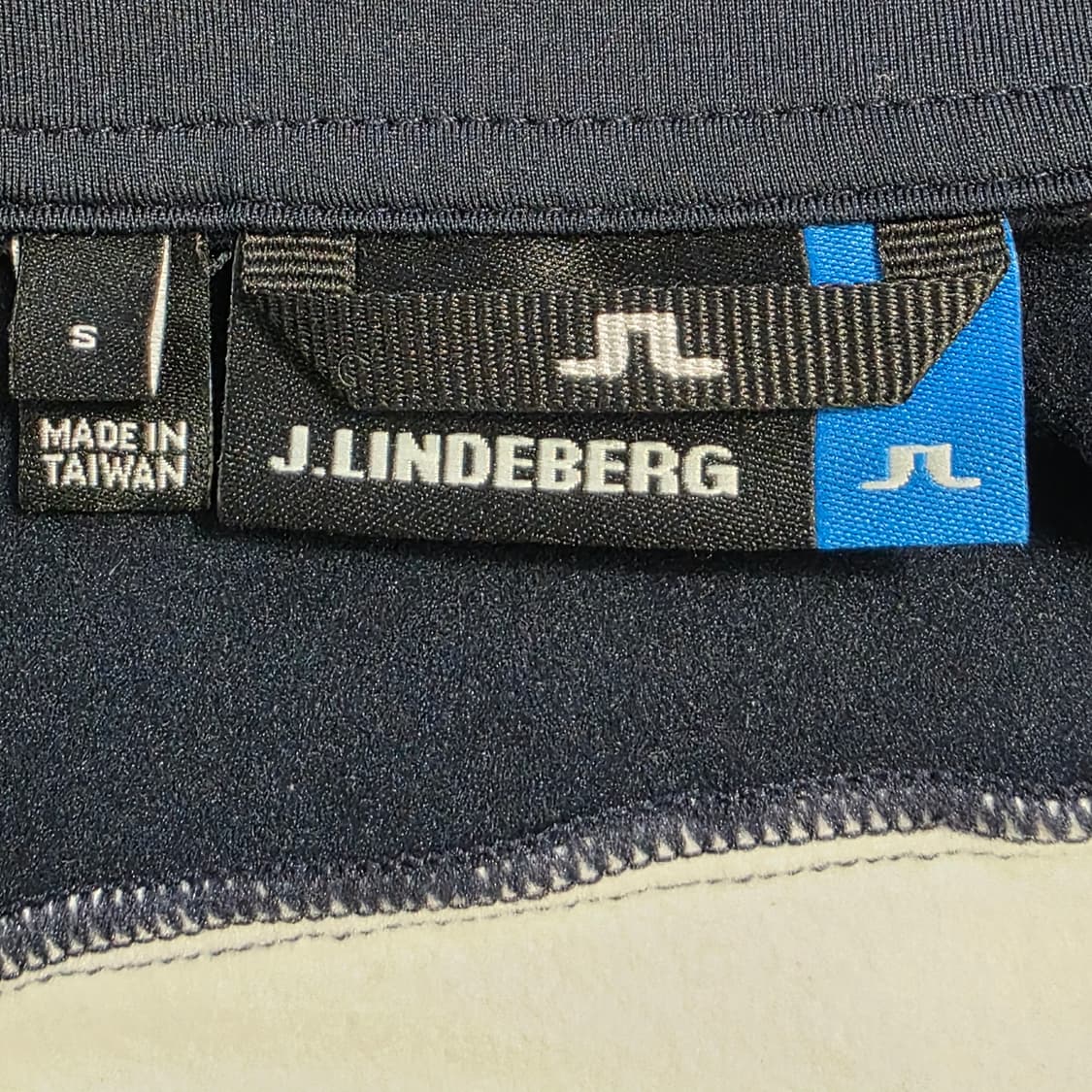 0749 J.LINDEBERG 제이린드버그 남성 S 라인 배색 골프 집업 상품이미지7