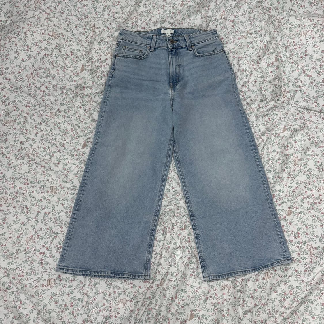 h&m 에이치앤엠 와이드 진 (새상품) 상품이미지1