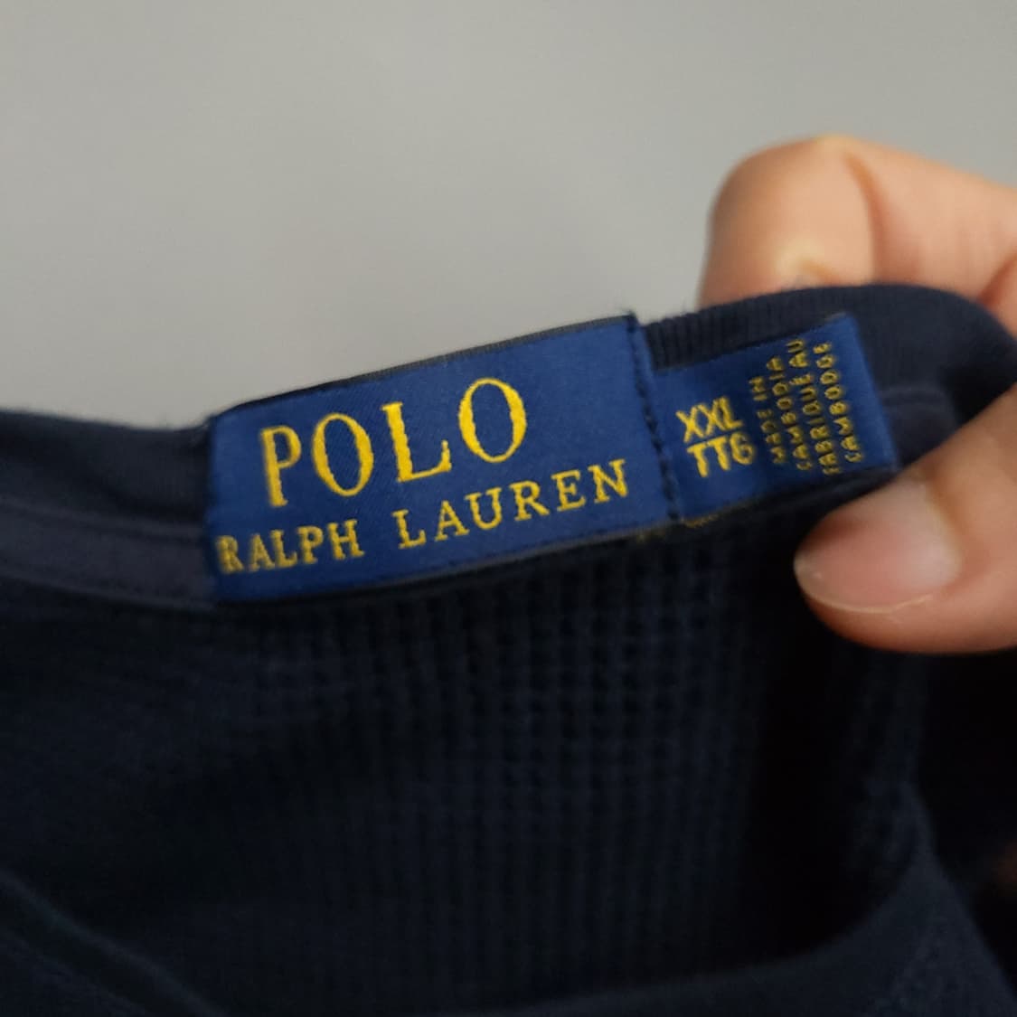 폴로 랄프로렌 와플 니트 XXL 상품이미지4