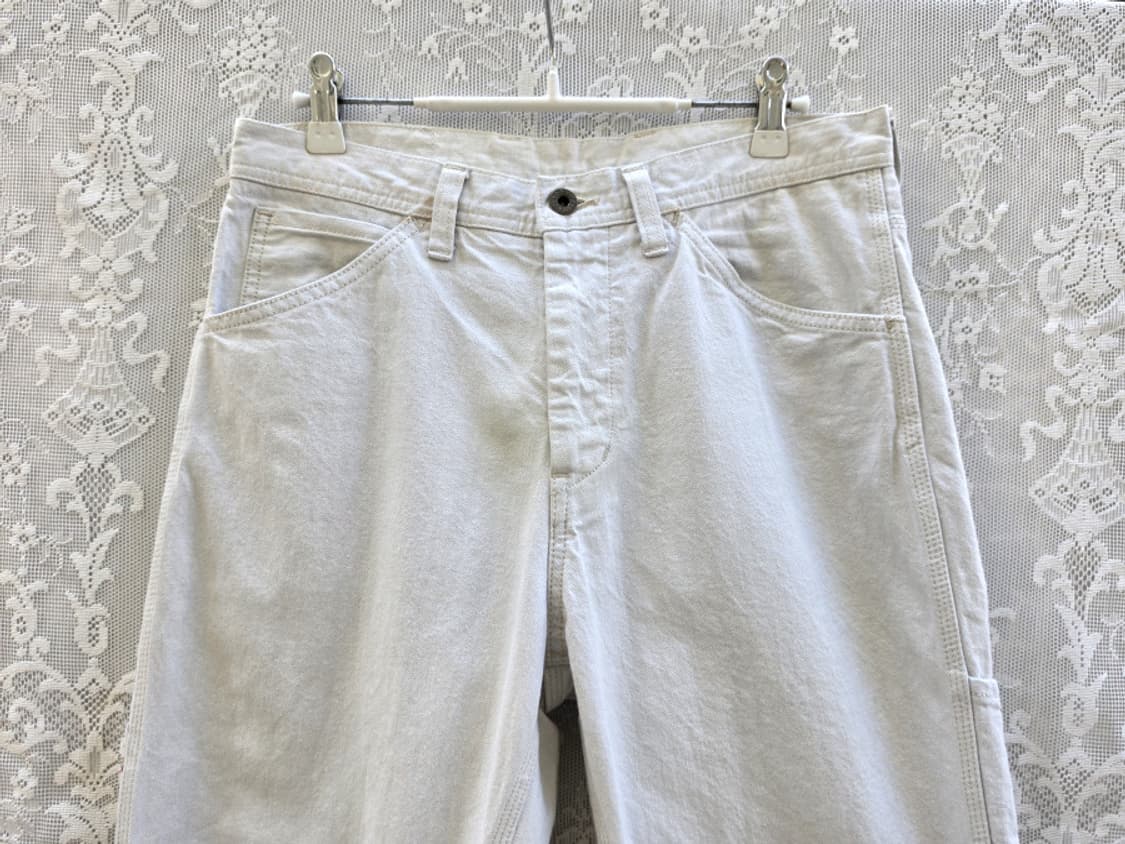 존불 화이트 워크팬츠 (made in japan) 상품이미지2