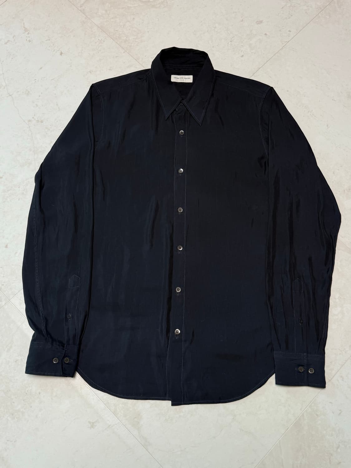Dries van noten Satin shirts 상품이미지2