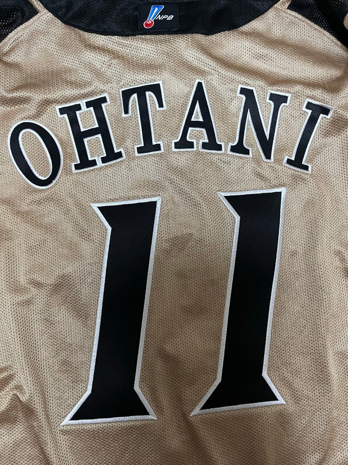 (미즈노)오타니 쇼헤이 니혼햄 파이터즈 홈 정품 유니폼 상품이미지6