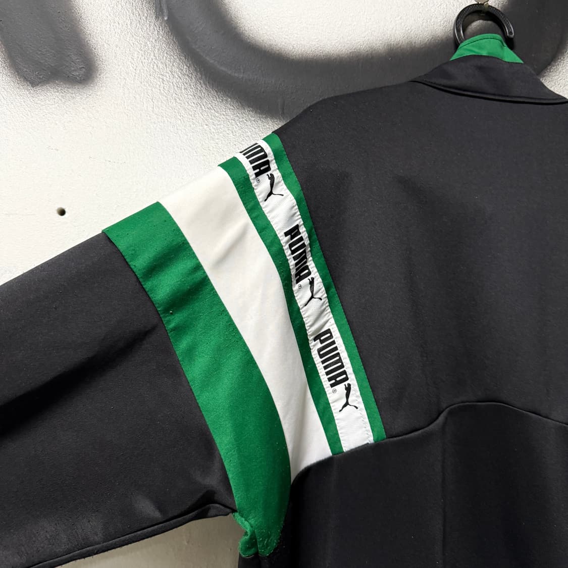 푸마 빅사이즈 올드스쿨 배색 집업 져지 트랙 자켓 상품이미지6