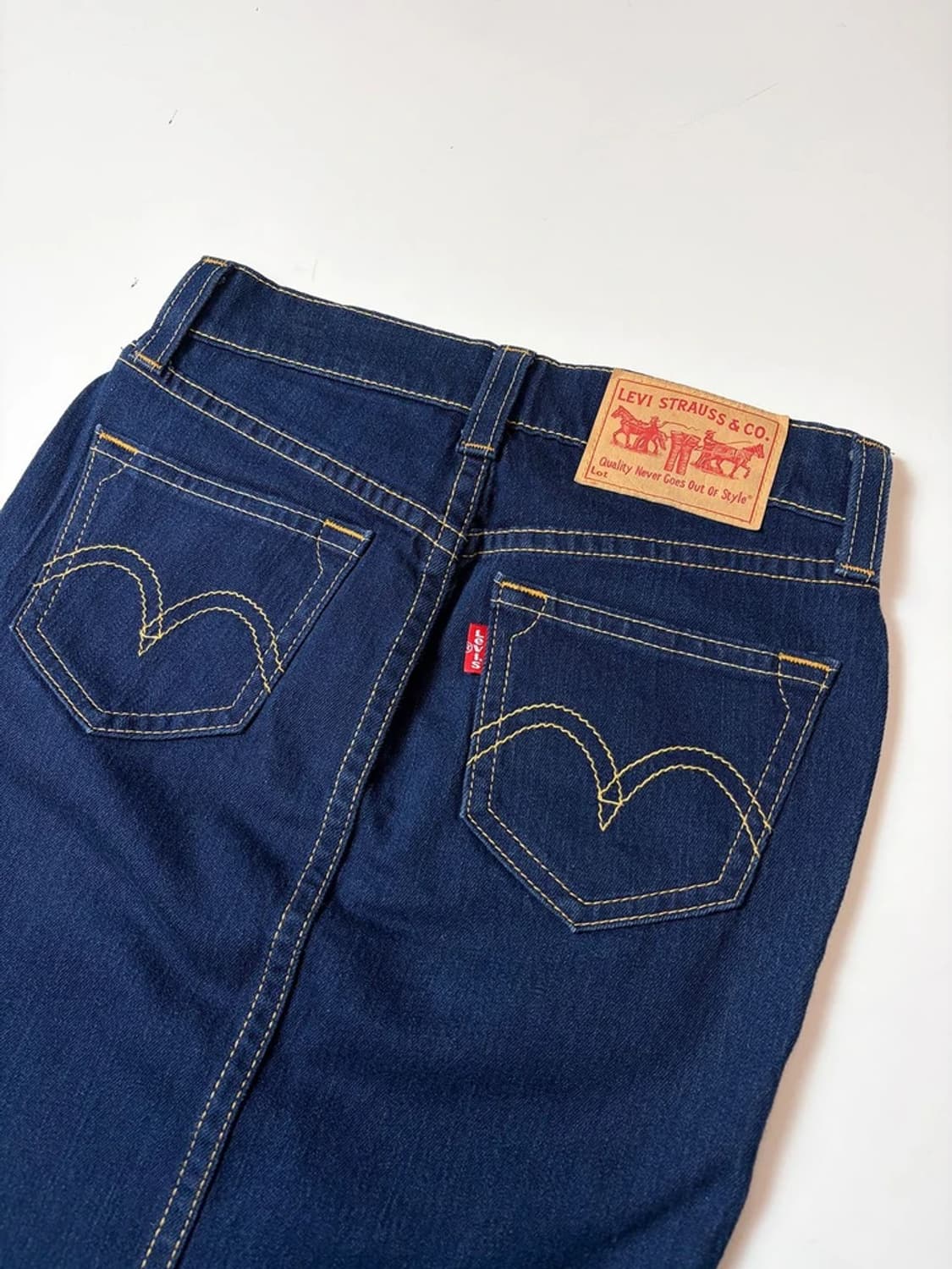 리바이스 Type1 앞트임 데님 스커트 PN9550 상품이미지5