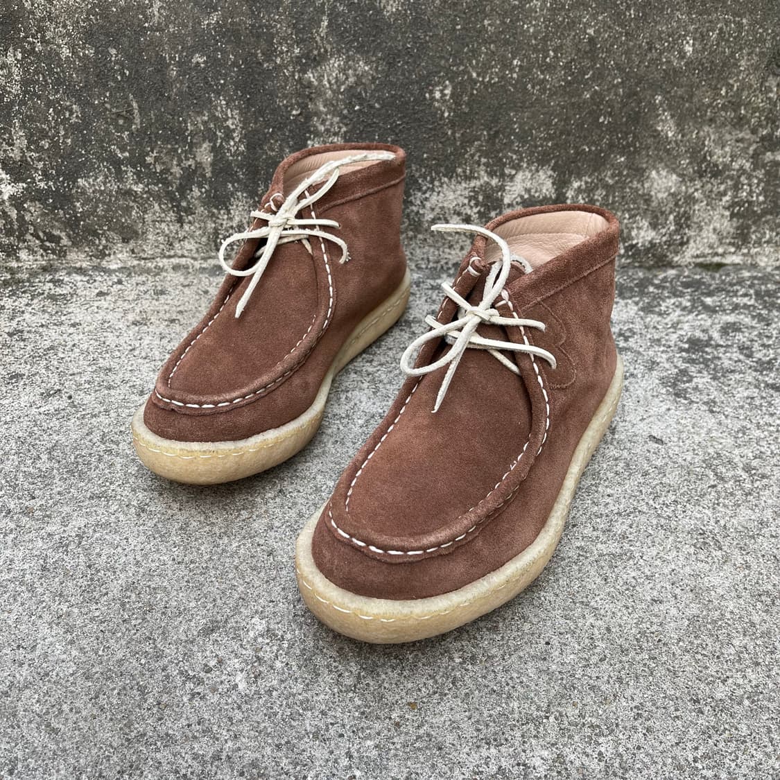 [250] 킨치 브라운 스웨이드 부츠 상품이미지1