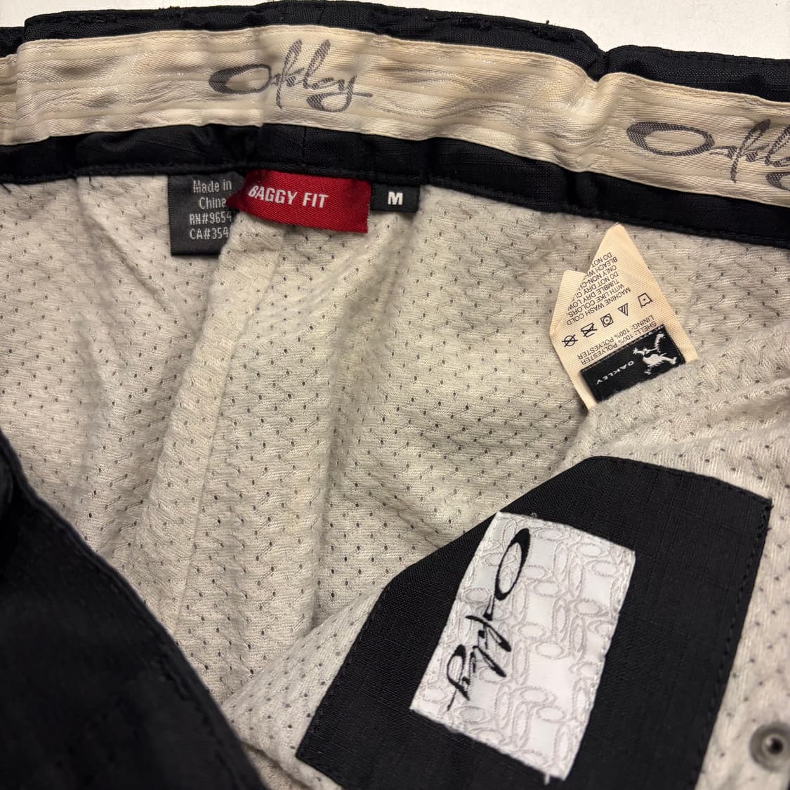 [M] 07s 오클리 빈티지 스키 블랙 카고 바지 C313 상품이미지9