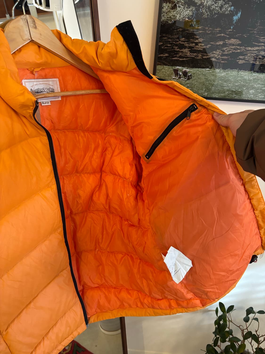 mac eye 다운 패딩 점퍼 상품이미지6