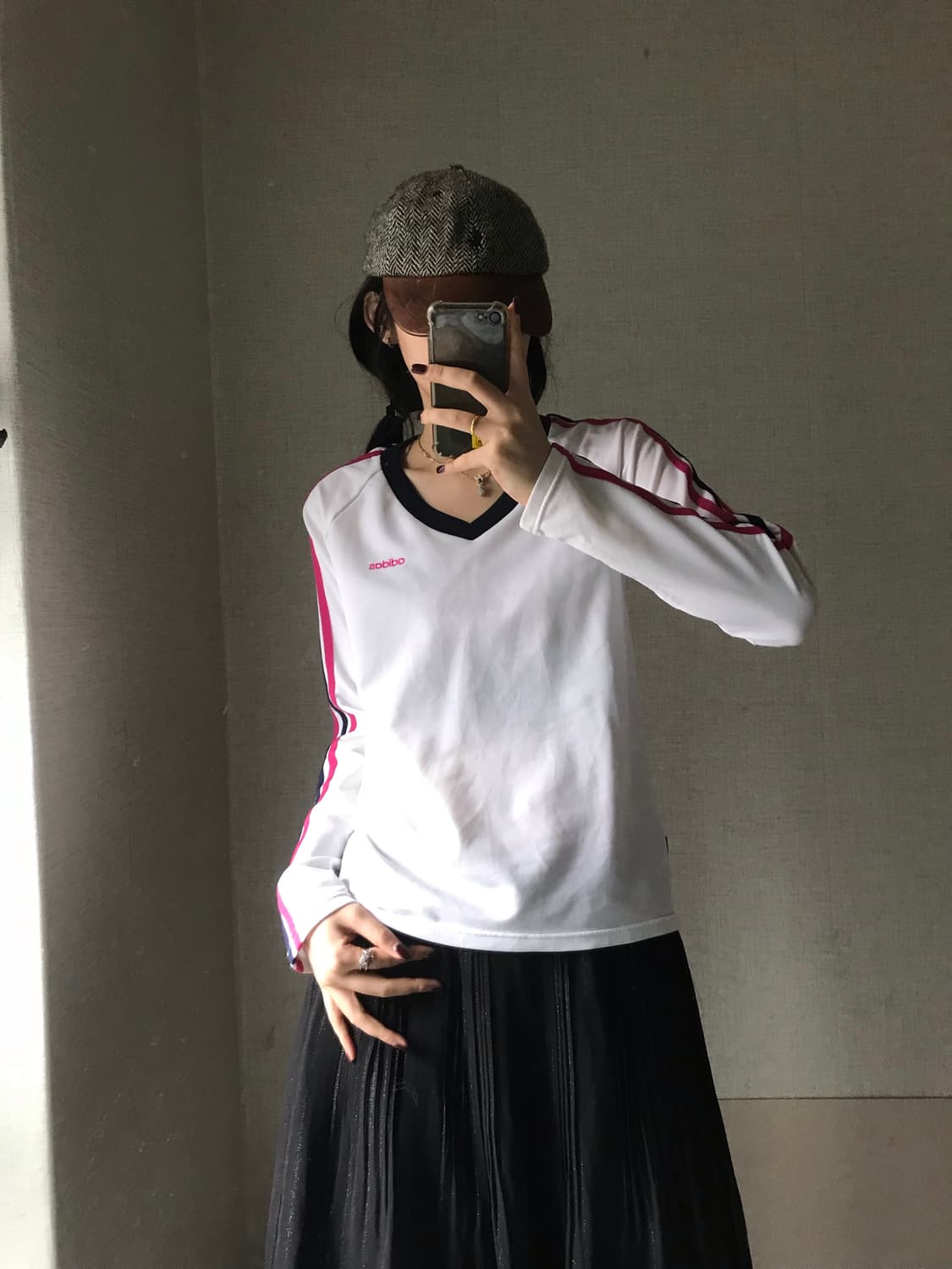 아디다스 00s 흰핑 롱슬리브 상품이미지2