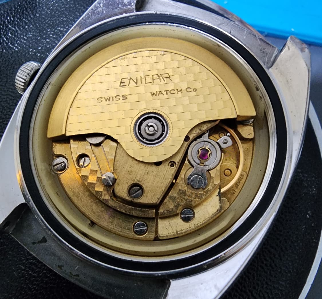 70's ENICAR 에니카 오토매틱 빈티지 시계 상품이미지7