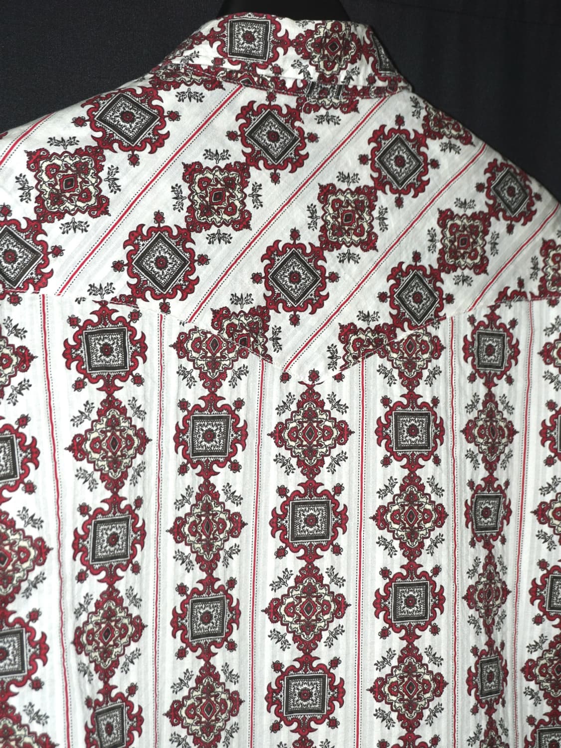 (smith's american) red ethnic shirt  상품이미지6