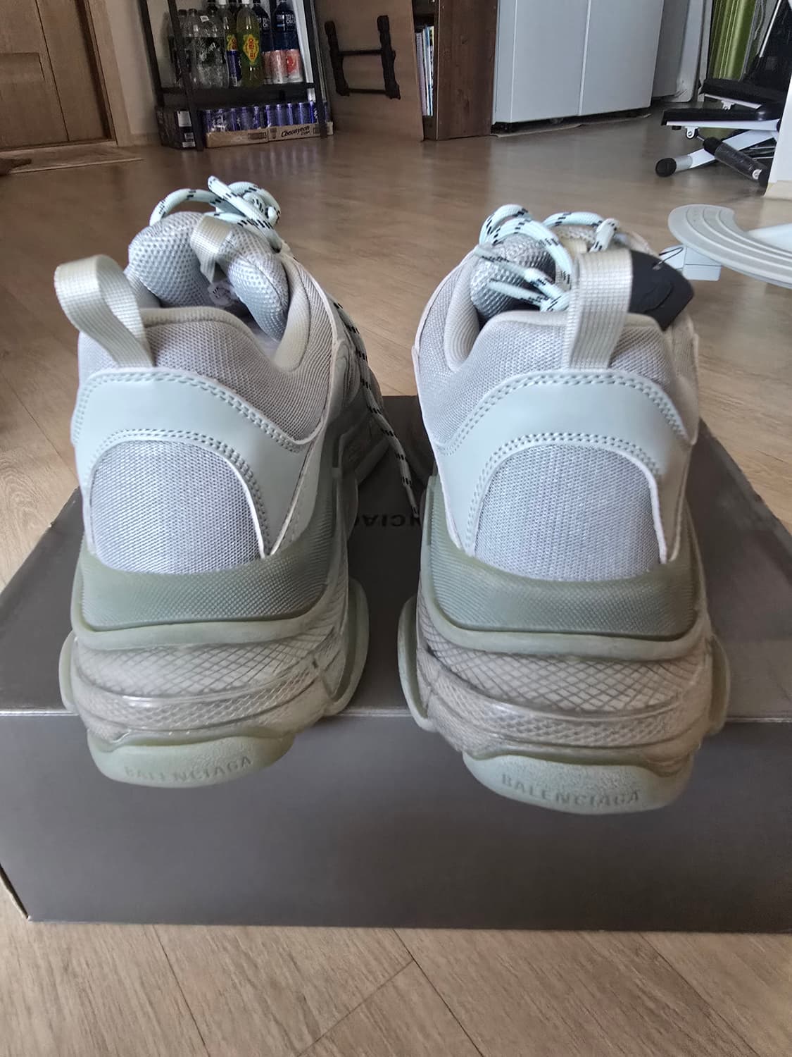 발렌시아가 클리어솔 트리플s 새상품 상품이미지4