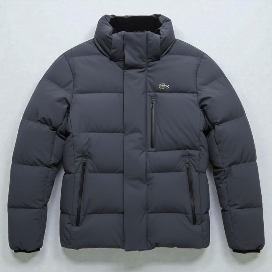 95)LACOSTE 라코스테 구스다운 패딩 그레이 상품이미지1