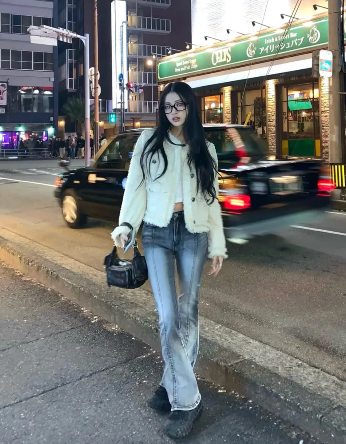 카키포인트 트위드 자켓 상품이미지4
