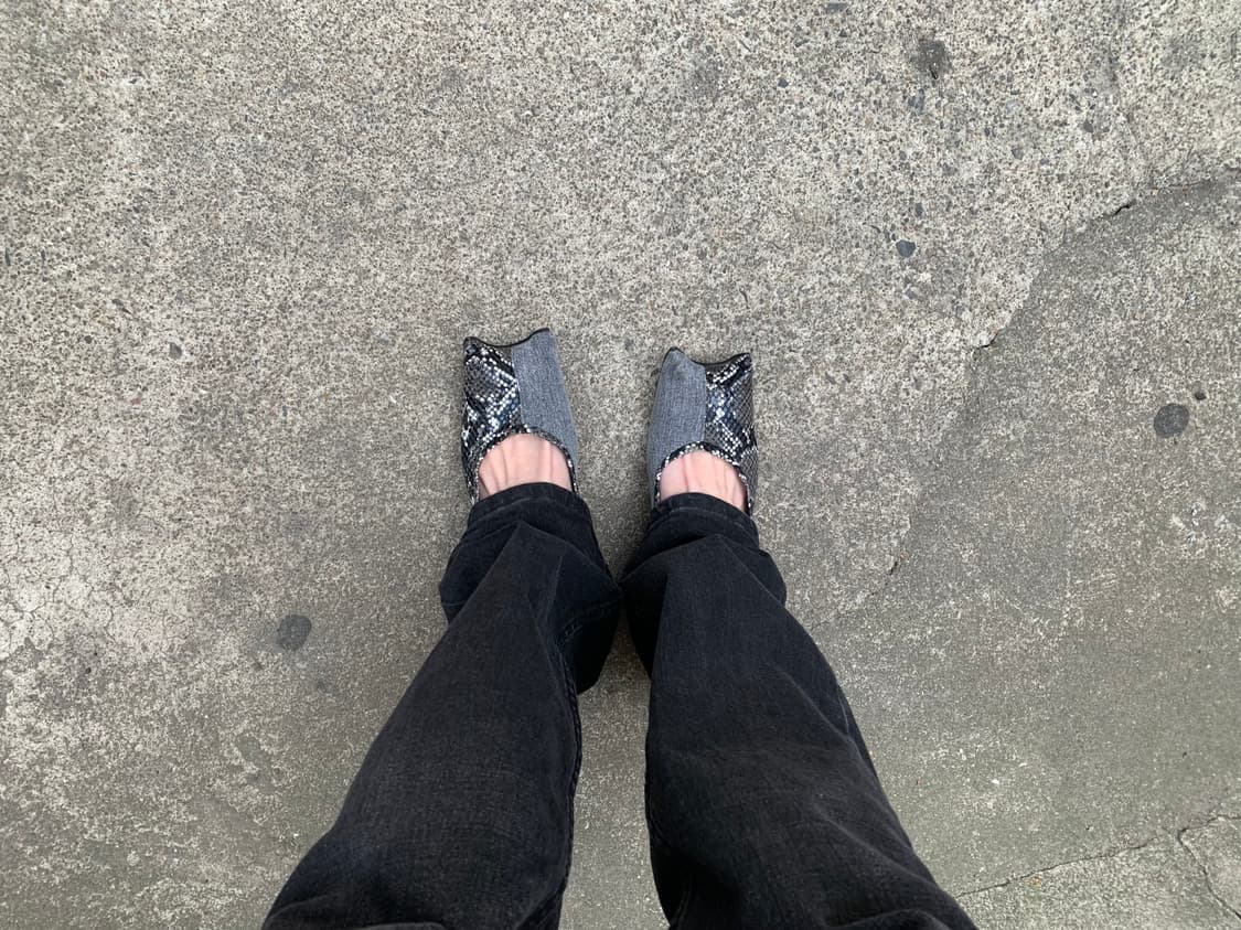 파울라 카노바스 델바스 스네이크 펌프스 상품이미지6