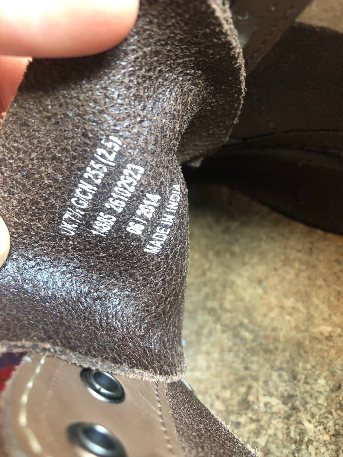 클락스 스웨이드 브라운 남성 구두 255 상품이미지9