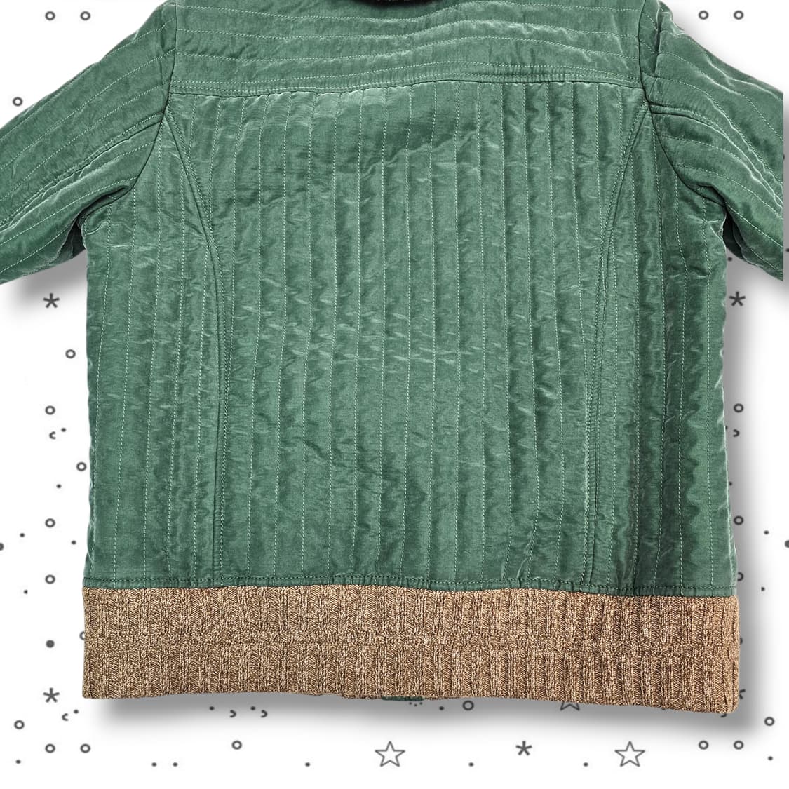 95 GAFFY 빈티지 그린 퀼팅 자켓 상품이미지6