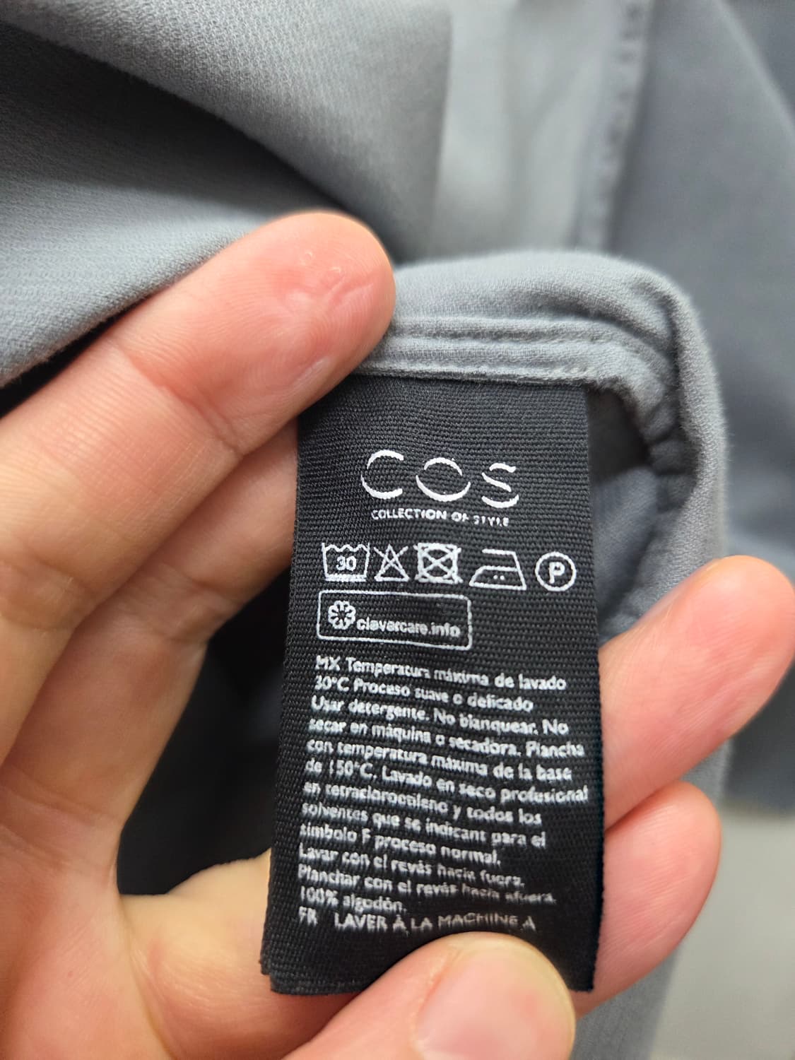 코스 오버사이즈 코듀로이 셔츠 상품이미지6