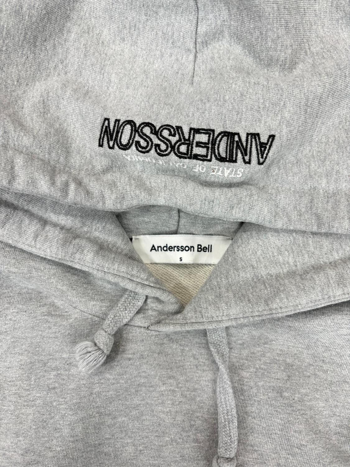 앤더슨벨 후드티 그레이S 상품이미지2