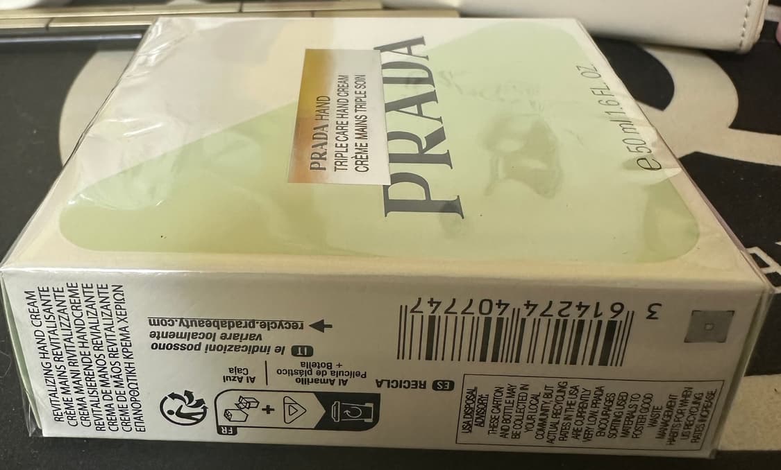 프라다 핸드크림 50ml 새상품 상품이미지3