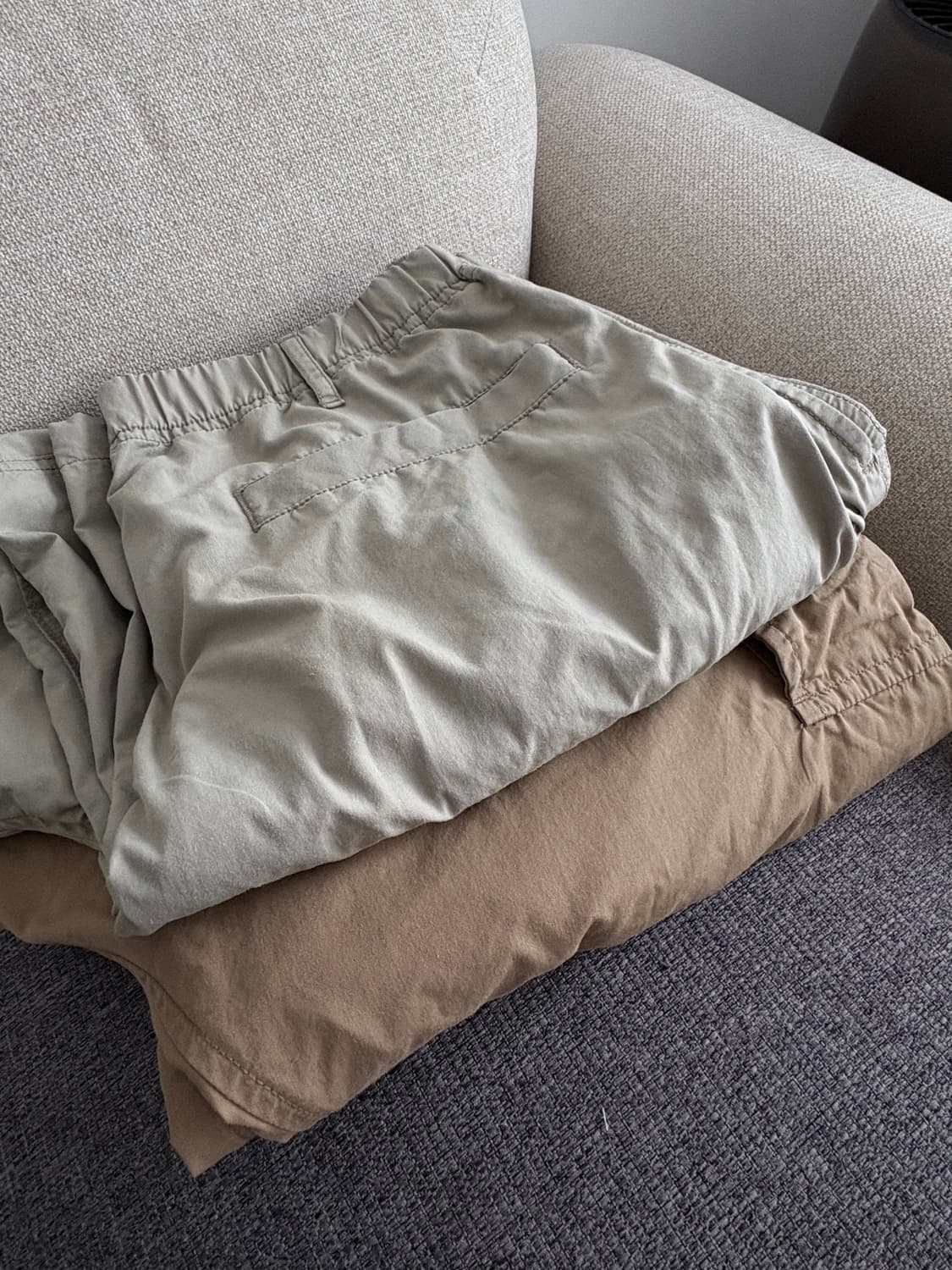 유니클로 카고 바지 카멜 84-92cm 상품이미지6