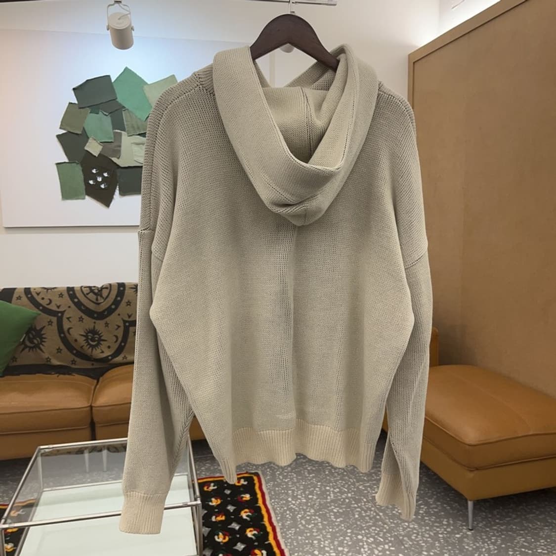 나이스 고스트 클럽 키치 샤이닝 니트 후드티 S C07560 상품이미지4