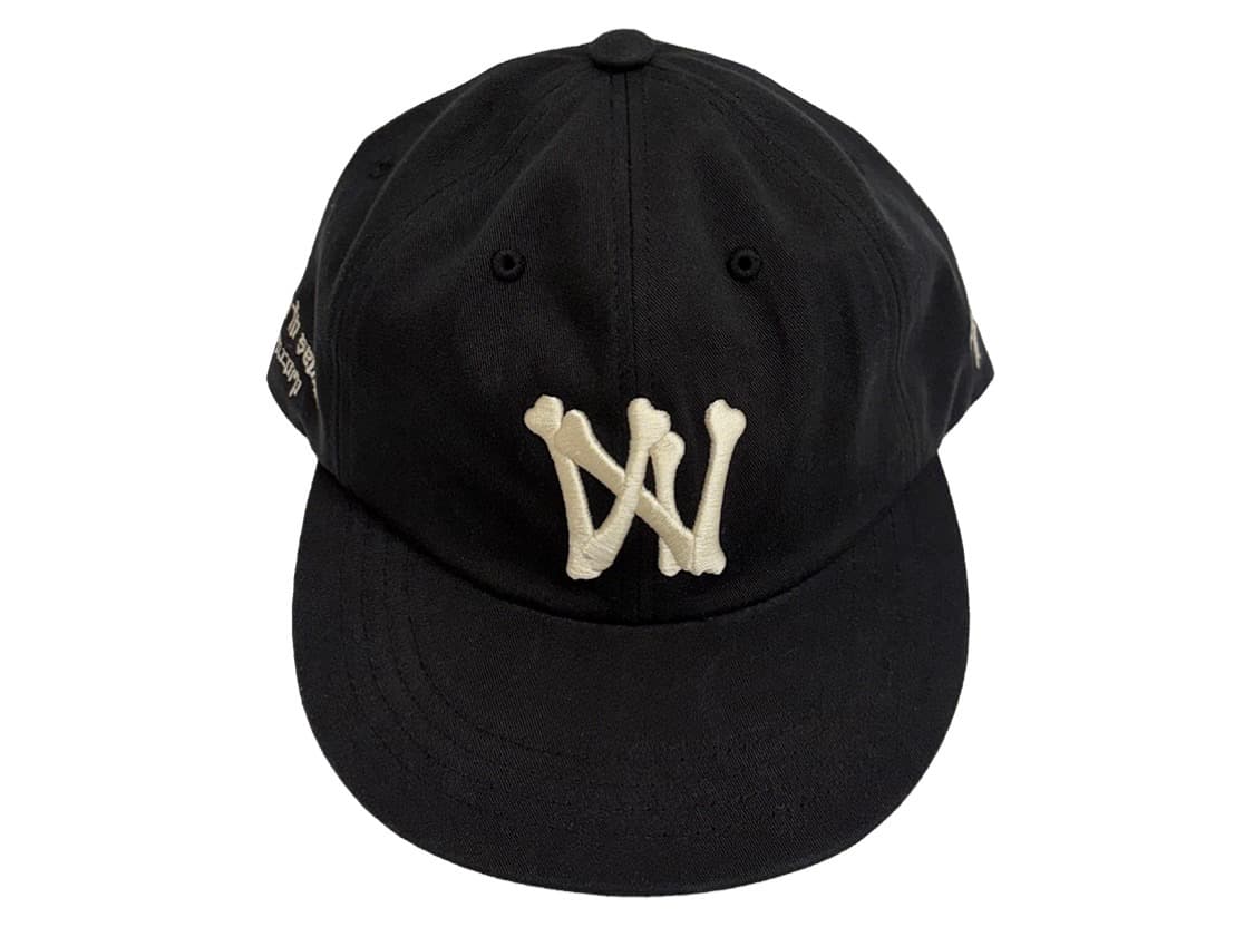 아오이로 6 패널 본 A/N 캡 블랙 새상품 상품이미지1