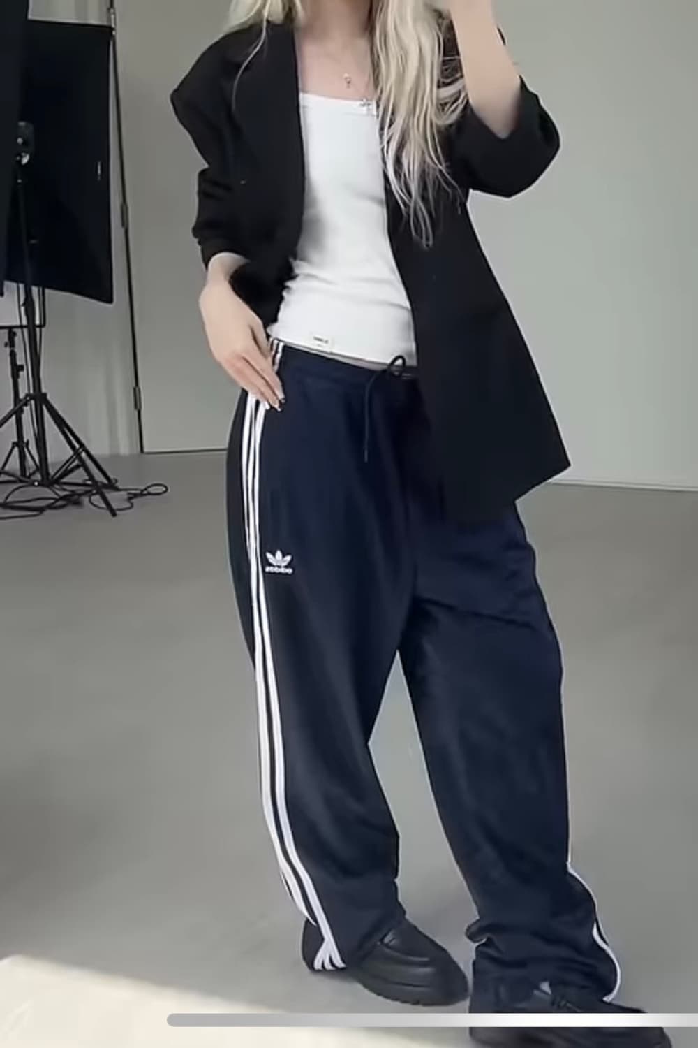 아디다스 파이어버드 트랙팬츠 네이비 상품이미지3