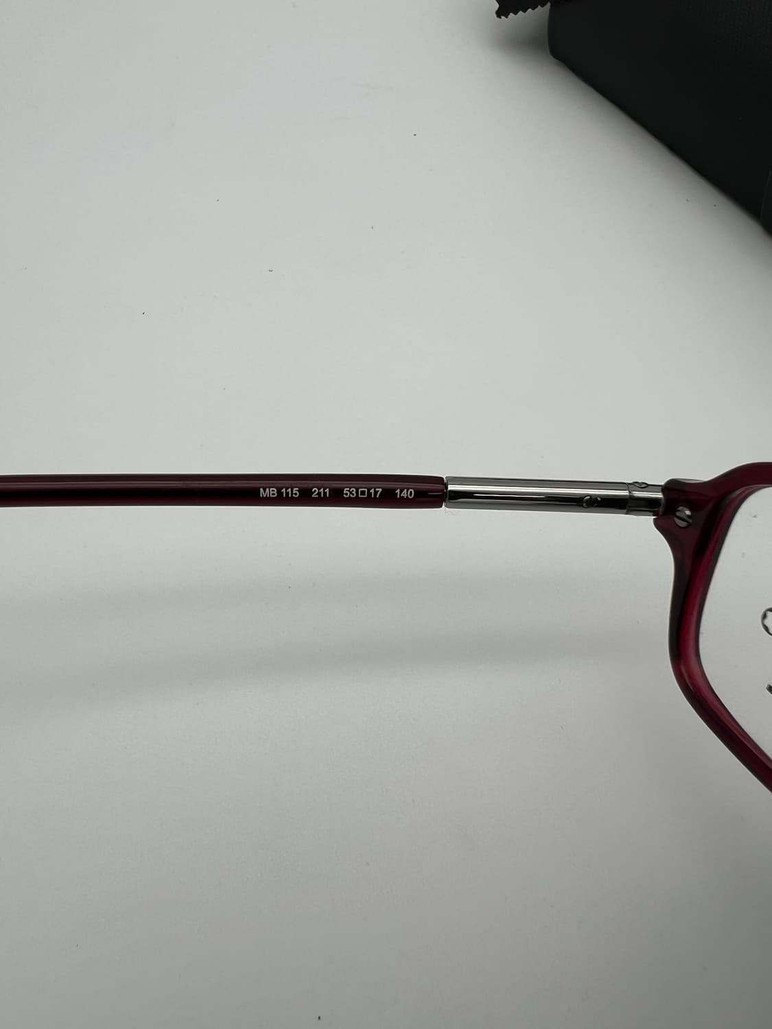 몽블랑 뿔테 스퀘어 안경 MB115 211 상품이미지9