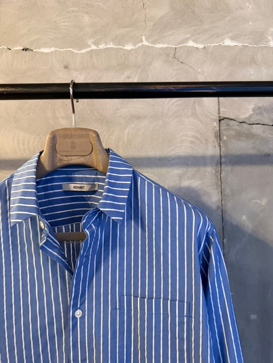 노앙 스트라이프 셔츠 남성100 상품이미지4