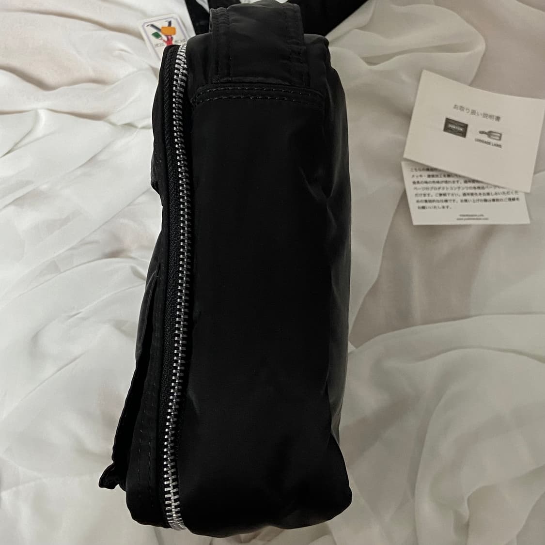 미사용)PORTER 포터 탱커 숄더백 L 블랙 상품이미지4
