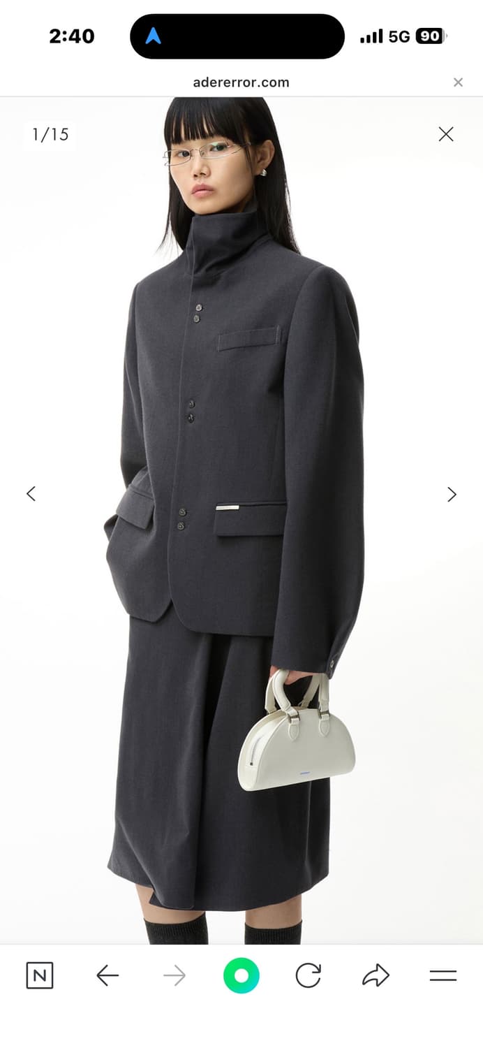 ader error/prduct. 1 / L /GREY 상품이미지4