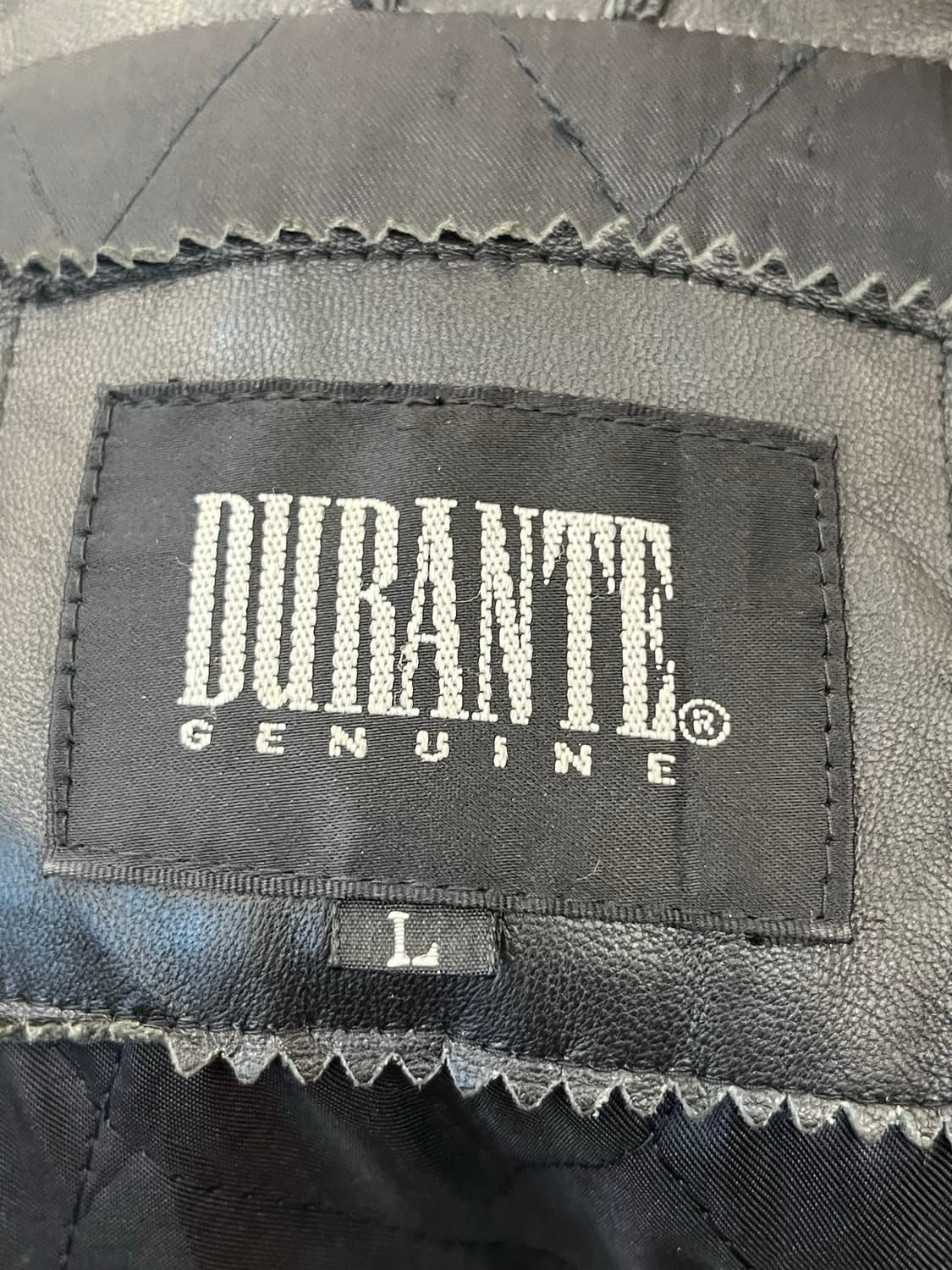 Durante 양가죽 레더 코트 상품이미지8