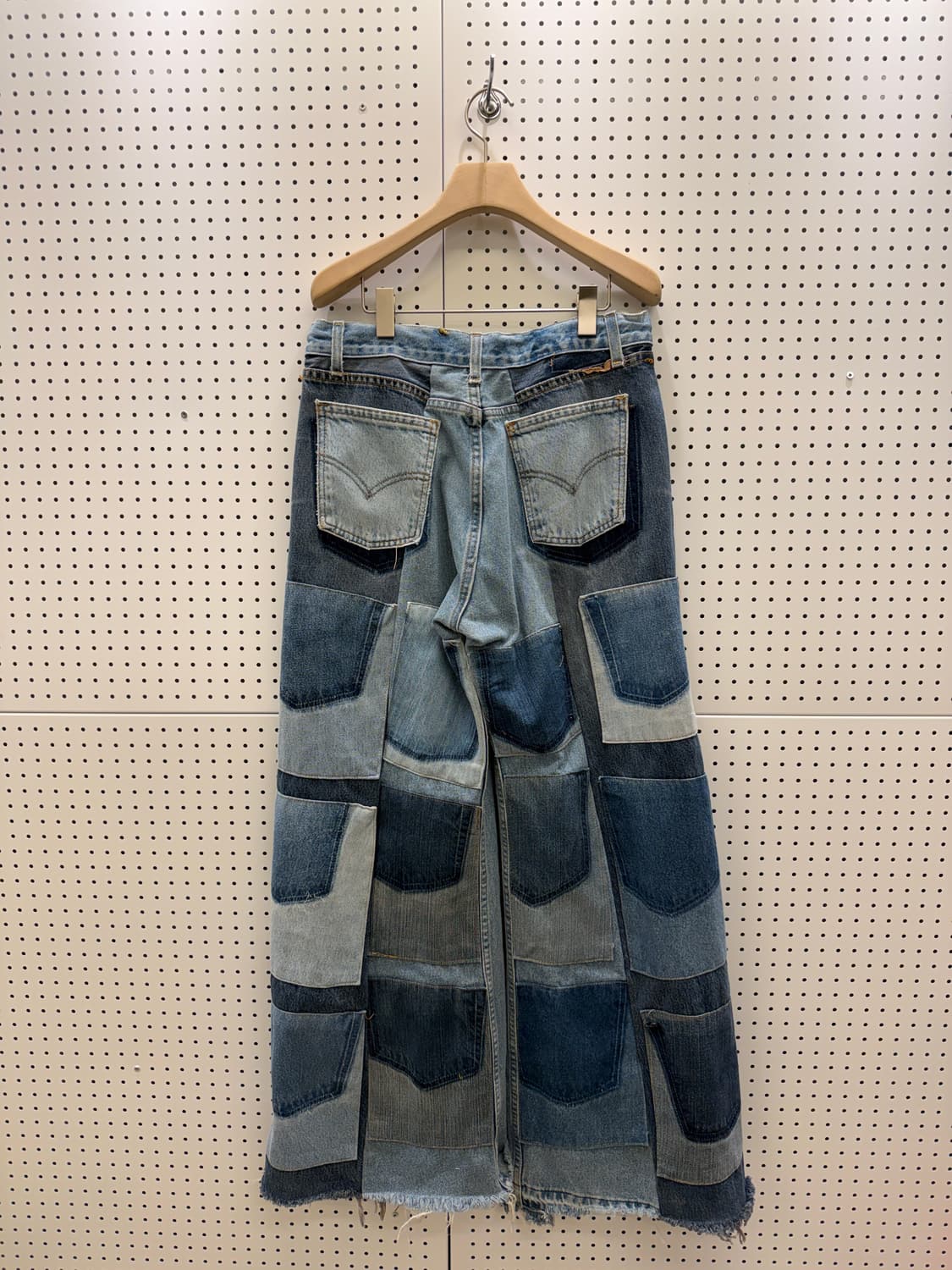 리바이스 리메이크 패치워크 데님 팬츠 U502 상품이미지4