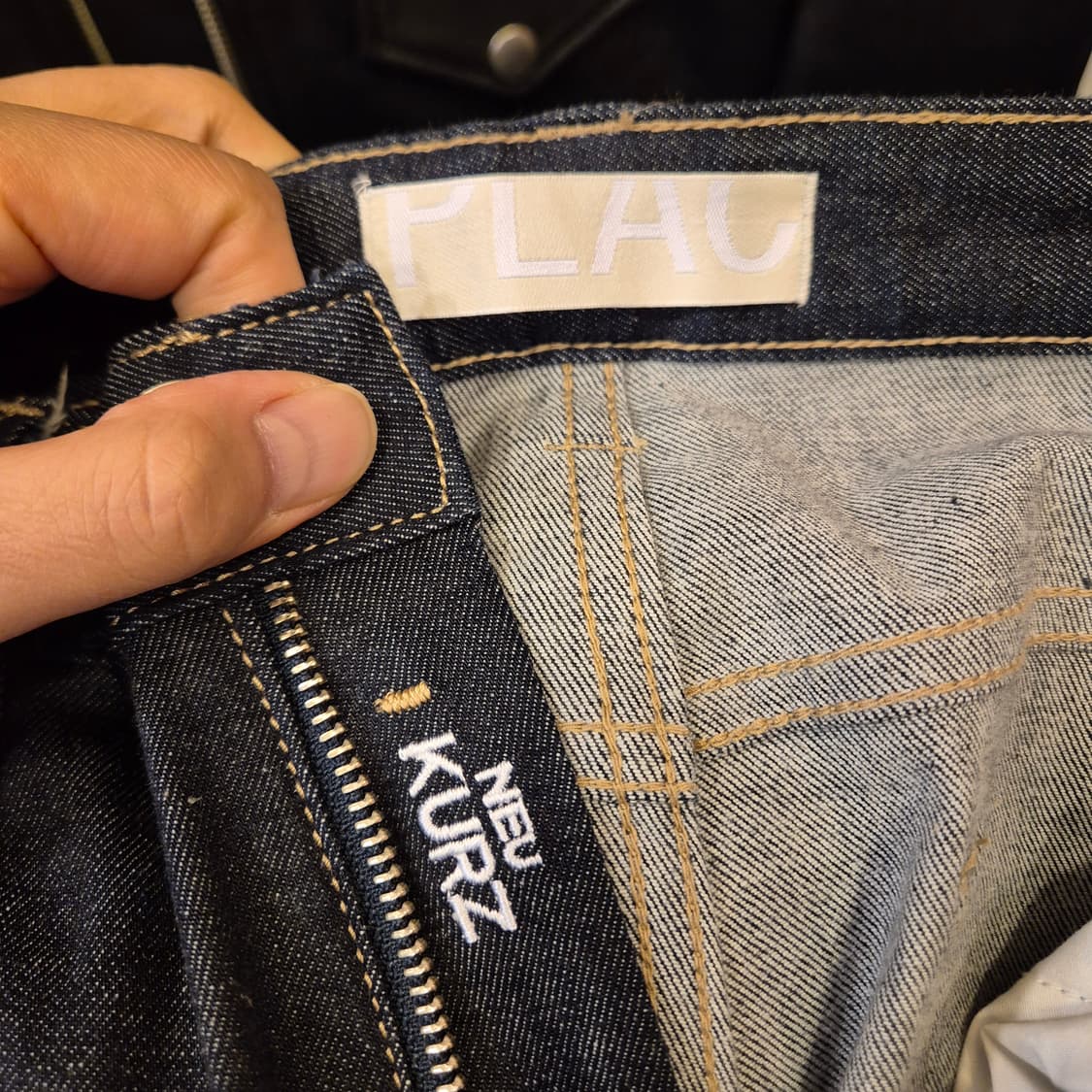 32~33인치 플랙진 KURZ 슬림핏 청바지  상품이미지4