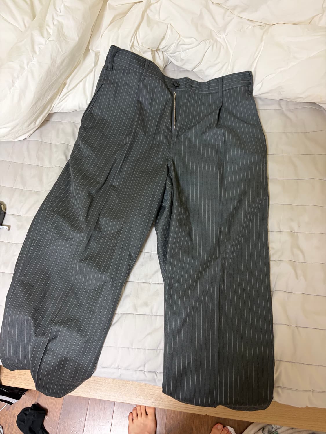 스투시 볼륨 스트라이프 팬츠 트라우저 상품이미지2