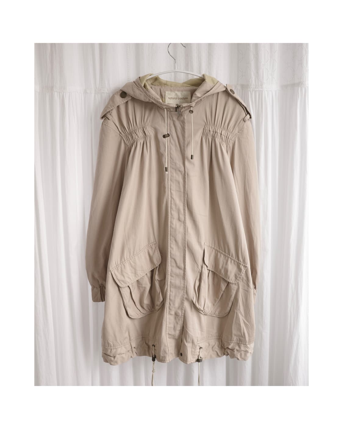 Beige ballon jacket 상품이미지4