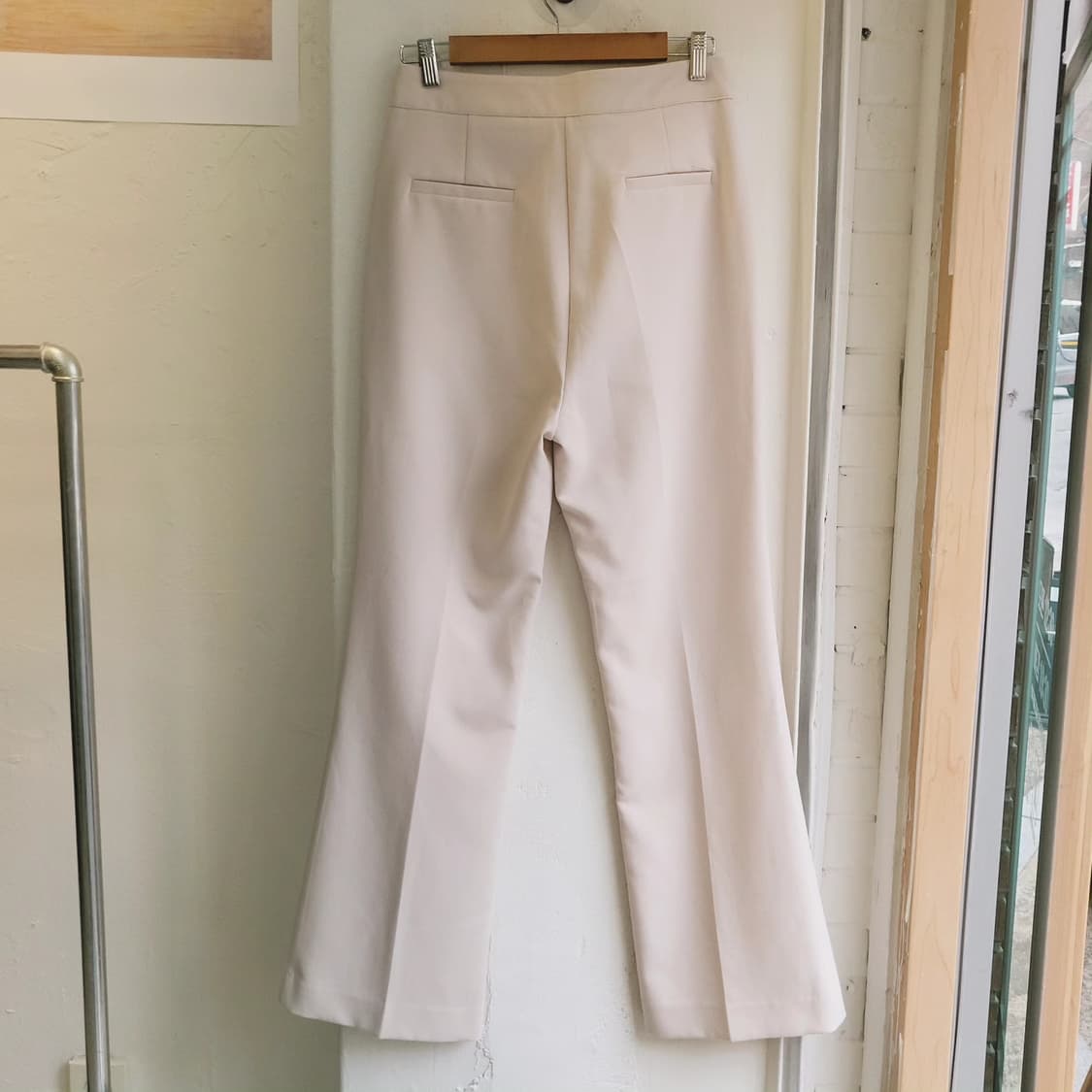 사방스판 크림 부츠컷 슬랙스 상품이미지6