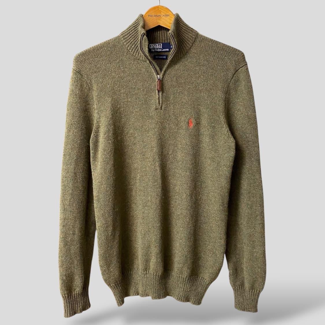 (여성S)폴로 랄프로렌 하프집업 램스울 니트스웨터 상품이미지1