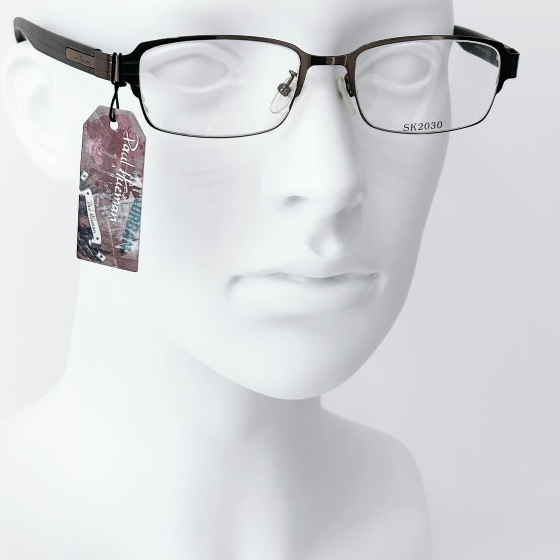 Paul Hueman 브라운 우드템플 데드스탁 빈티지안경 상품이미지8