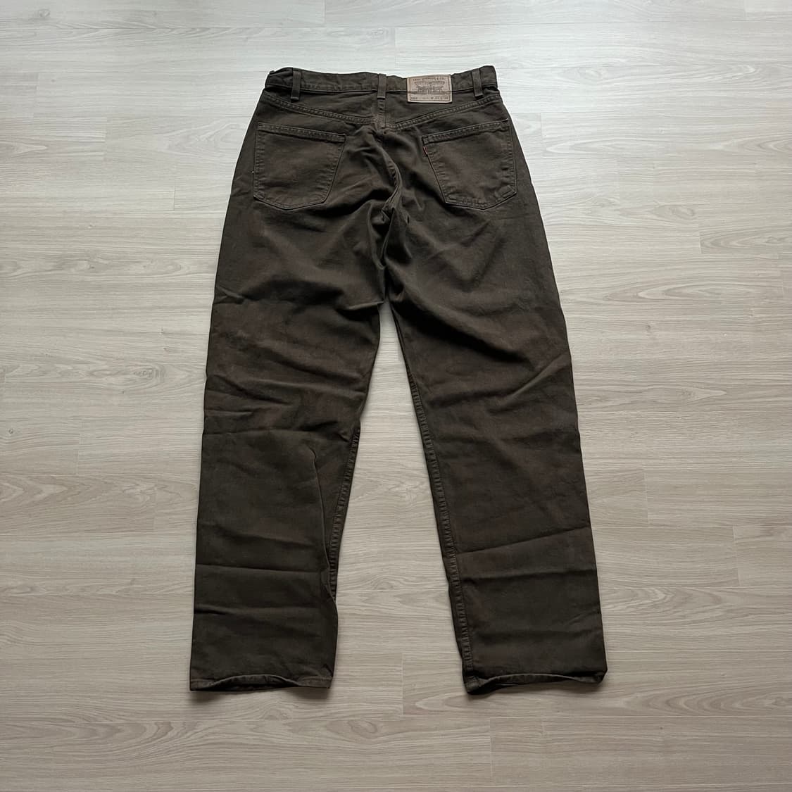 [33X34] 90s 빈티지 리바이스 565 브라운 made in usa 상품이미지5