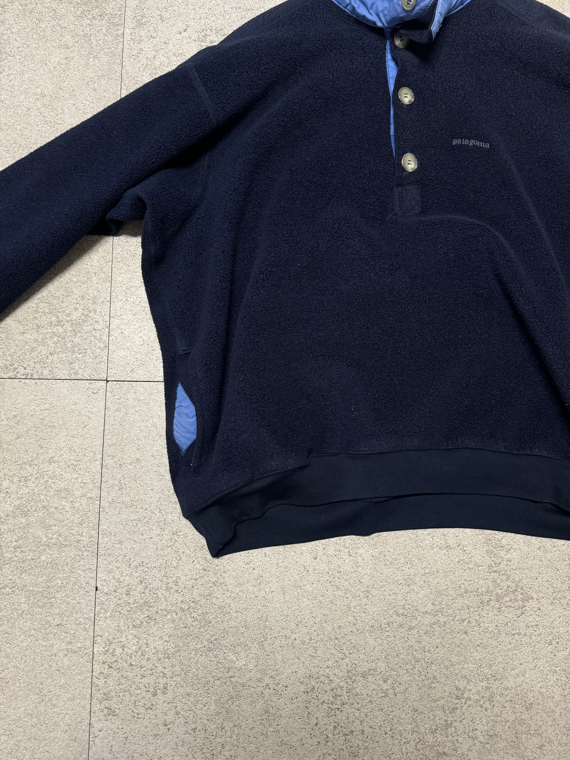 파타고니아 플리스 네이비 XL (L사이즈감)made in usa 상품이미지4