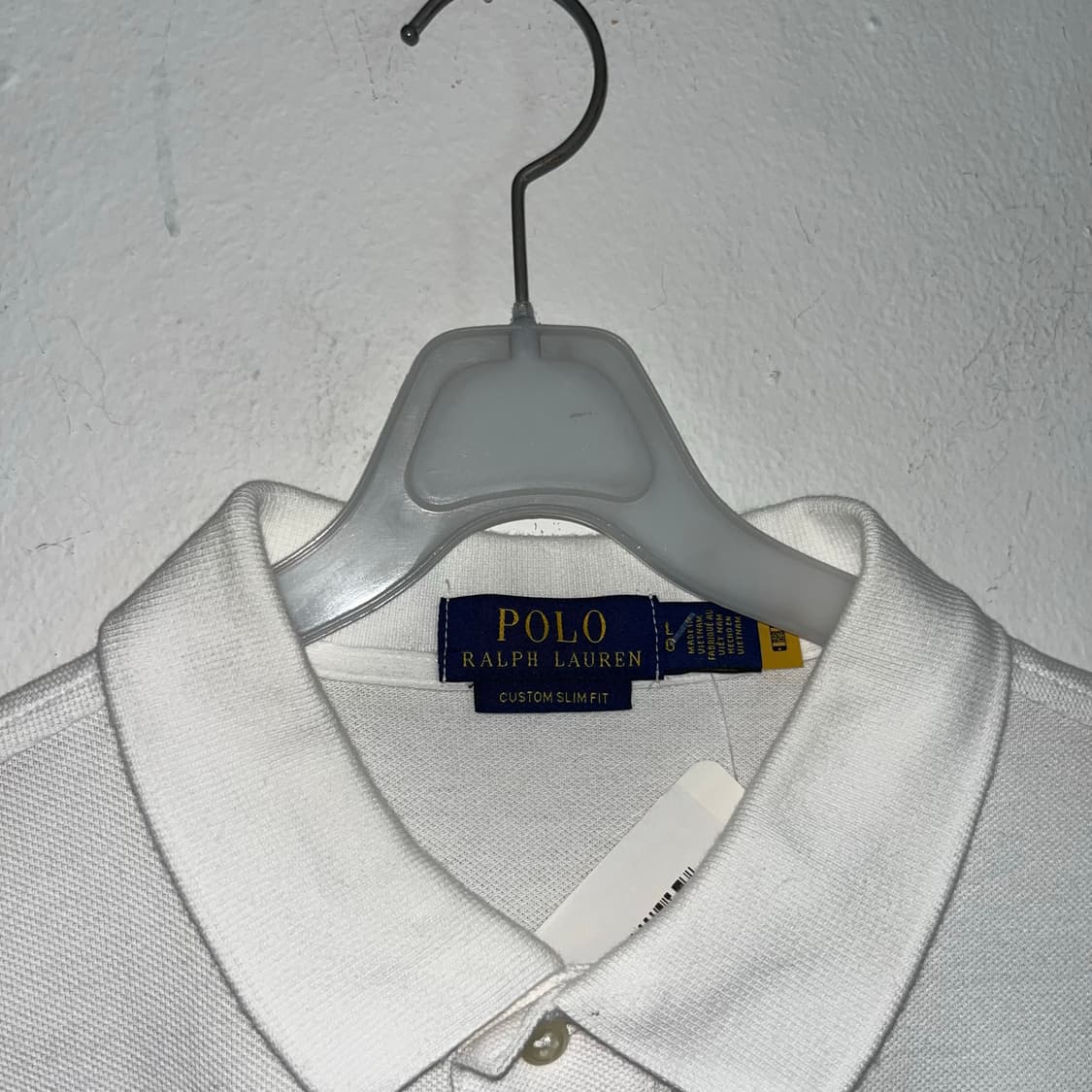 Polo Ralph Lauren White Collar T-Shirt 상품이미지5